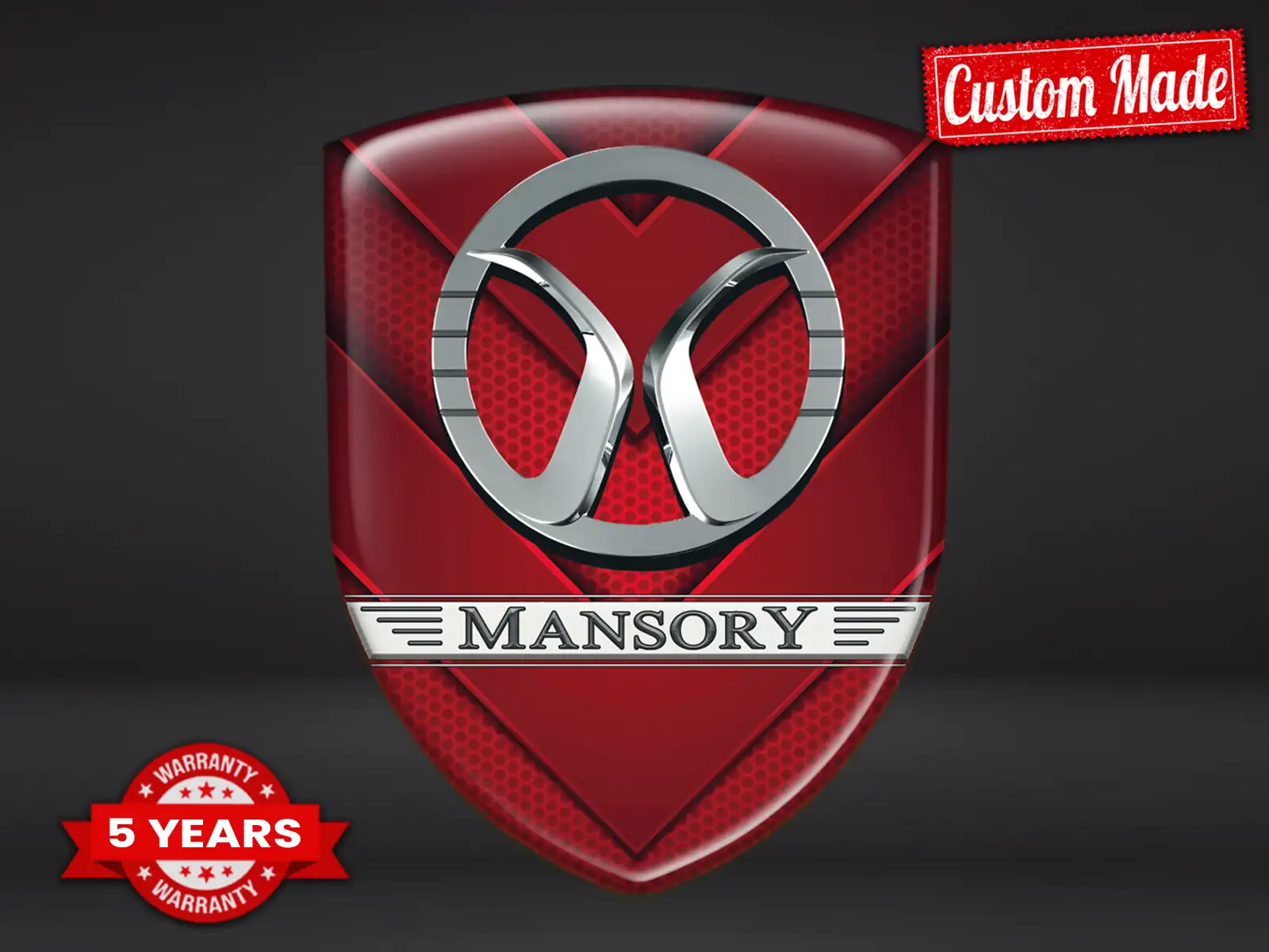 Mansory Business-Aufkleber Pro Max Robuster Stil